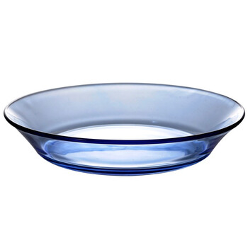多莱斯 DURALEX3007B法国原装进口钢化玻璃浅蓝色餐盘19.5cm（6个装）