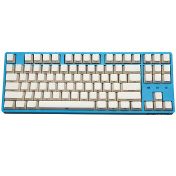 影级（iNSIST）Designer 87键侧刻机械键盘 Cherry樱桃青轴 游戏键盘 吃鸡键盘 蔚蓝色 电脑键盘笔记本键盘