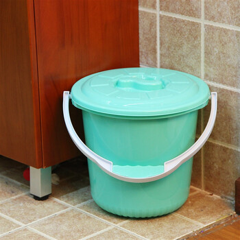 艾莱雅（ailaiya）塑料水桶（绿色） 15L T1246