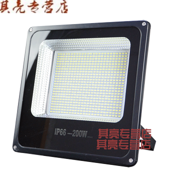 led投光灯户外灯防水100w广告灯庭院工厂房路灯室外照明超亮射灯 50w