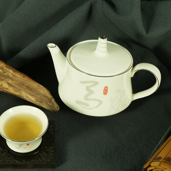 
                                        硅元 龙马精神陶瓷茶具 中式功夫茶具套装 淄博陶瓷茶具 龙马精神茶具 龙马精神茶具                