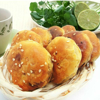 黄山 蟹壳黄烧饼 黄山 特产 特色小吃糕点 咸香