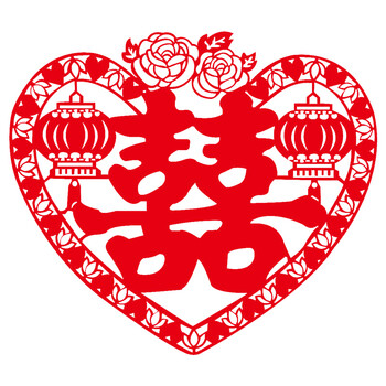 婚礼双喜字婚庆用品窗花结婚喜字门贴婚房装饰布置喜字贴大门玻璃 x