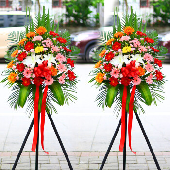 港式开业花篮上海北京深圳广州武汉南京西安太原庆典同城花篮开业