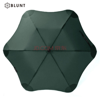 
                                        新西兰BLUNT保兰特XS_METRO 晴雨伞 圆角时尚折叠伞 创意礼品 森林绿                