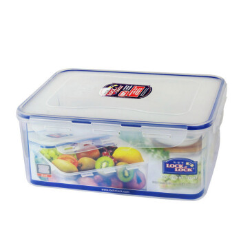 
                                        乐扣乐扣（LOCK&LOCK） 乐扣乐扣保鲜盒 塑料收纳盒邮票相机密封箱5.5L大容量 HPL836                