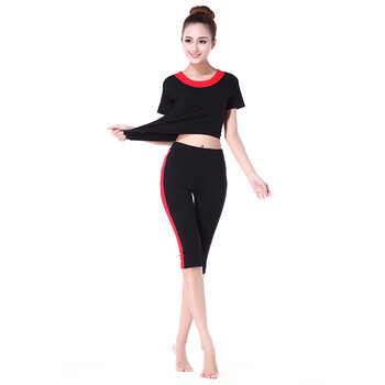 九舞 2014<em>夏季</em> 新款 <em>短裤广场舞套装</em> 胸垫 九舞