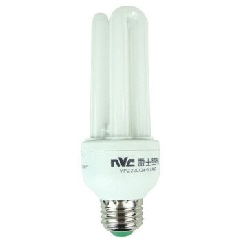 
                                        
                                        雷士照明（NVC）节能灯 E27大口3U24W6500K 日光色（白光）                