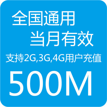 广东电信手机流量500M