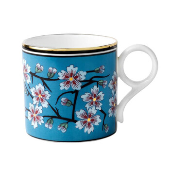 Wedgwood玮致活 Archive Collection珍藏蓝花骨瓷马克杯 混合色 380ml