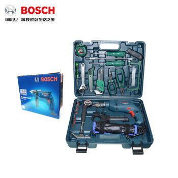 bosch博世家用电动工具冲击钻手电钻手枪钻tsb5500冲击钻 9家装120件