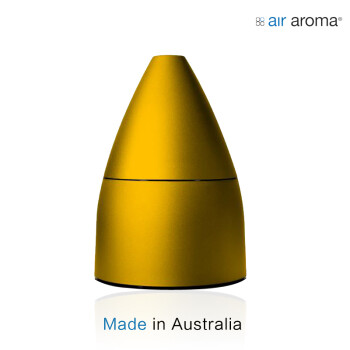 AIR AROMA Aromax澳大利亚进口香薰机 家居摆件  酒店卧室专用台式扩香器 金色