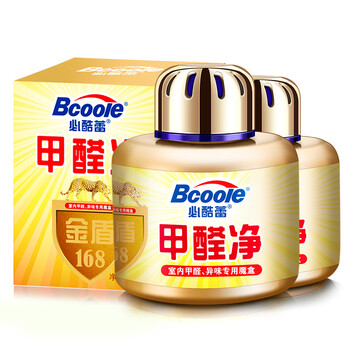 
                                        必酷蕾 甲醛清除剂 强力型光触媒去除甲醛净化剂 新房装修家具除甲醛 4盒装(60-90平方)                