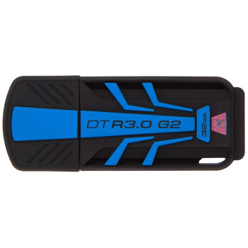 金士顿（Kingston）DTR30G2 32G USB3.0 U盘蓝色