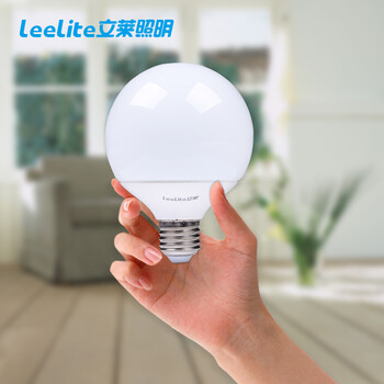 立莱 led灯泡e27大螺口球形护眼大球泡大功率节能灯具 19W 白光