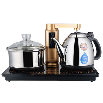 
                                        金灶茶具 磁控智能全自动加水上水抽水电热水壶电茶壶烧水壶 三合一 V8                