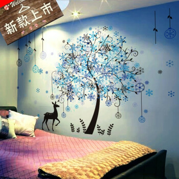 知茗ins墙贴纸贴画墙画卧室寝室宿舍墙面装饰3d立体墙纸壁纸自粘壁画