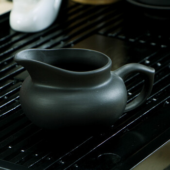品鉴 功夫茶具套装 整套紫砂西施壶茶杯实木茶盘烧水壶 款式03_全黑紫砂+小兰香茶盘