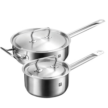 双立人Twin Classic II锅具2件套装 24cm煎炒锅