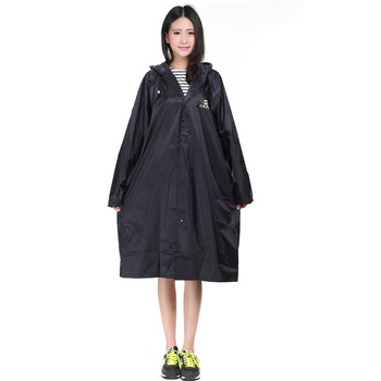 
                                        天堂男女成人雨衣户外摩托车电动车自行车风衣式雨披 天堂NF-2藏青色 L号                