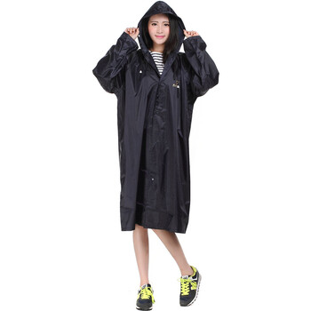 
                                        天堂男女成人雨衣户外摩托车电动车自行车风衣式雨披 天堂NF-2藏青色 L号                