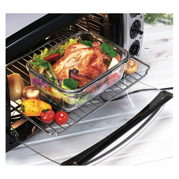乐扣乐扣 耐热玻璃保鲜盒LLG861饭盒 微波便当盒950ml