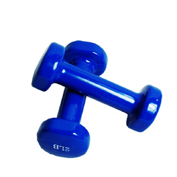 winergy/威耐尔 <em>女士哑铃</em> 蓝色2只装 12<em>磅</em>【图片