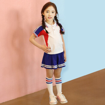 小学生校服夏装幼儿园园服夏季韩版儿童运动会服装二三四年级班服