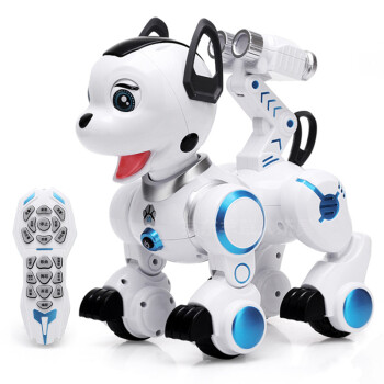 乐能 汪汪智能犬遥控玩具狗电动 宠物小狗机器人 触摸