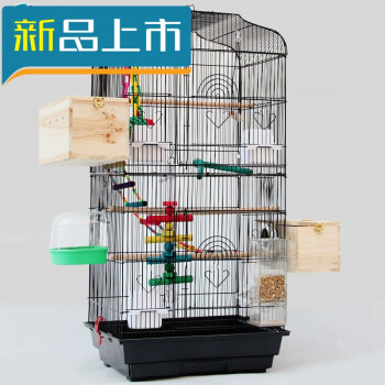 宠物鹦鹉笼子鸟笼大型不锈钢鸟笼子八哥笼特大号金属牡丹鹩哥繁殖