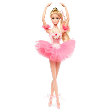 芭比(barbie)女孩芭比娃娃玩具 芭蕾精灵 珍藏版舞者 dvp52