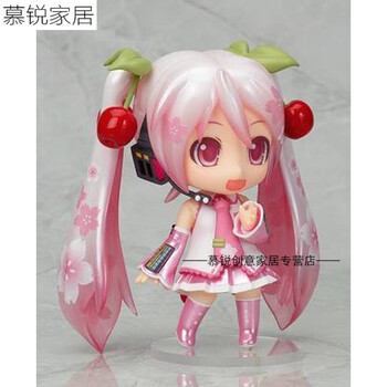 q版粘土人gsc395#约会大作战四糸乃/四系乃/狂三十香手办公仔 樱花