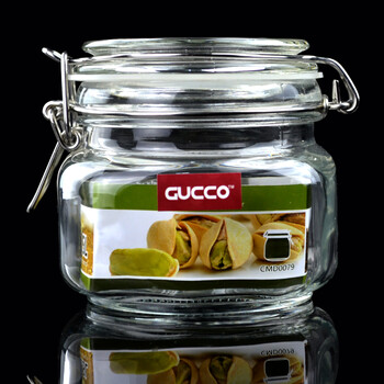 GUCCO 玻璃密封罐 泡菜坛子 密封储物罐 三种规格 2.1L