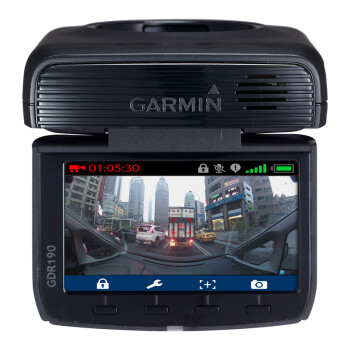 佳明（Garmin）GDR190 GPS 行车记录仪 200度 1080p高清 停车监控