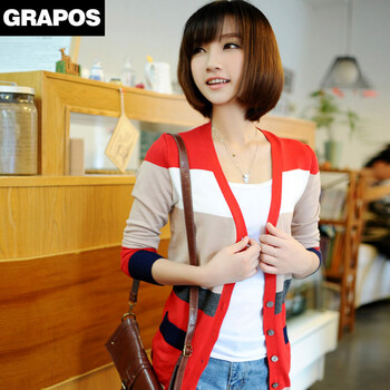 GRAPOS<em>夏季</em>女装韩版<em>少女</em>装<em>中长款针织</em>衫开