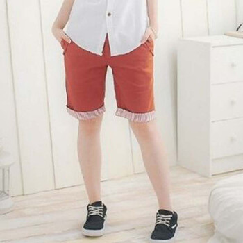 衫<em>步</em>UPS 韩版修身<em>五分</em>裤休闲<em>短裤5分</em>裤情侣短
