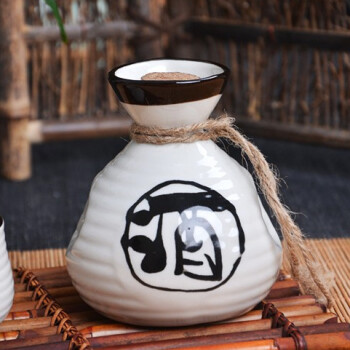 日式酒具家用玻璃厨房密封塑料加厚杯子茶杯家用茶壶便携茶叶罐创意带