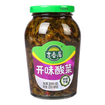 吉香居 榨菜 开味酸菜426g×1瓶 下饭菜咸菜