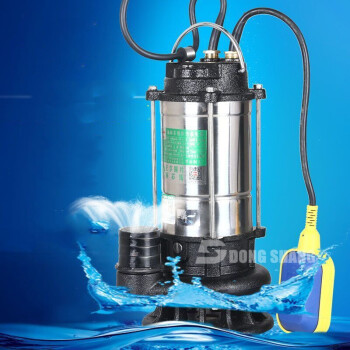 萧家山 220v不锈钢水泵污水泵家用大流量抽水泵潜水泵