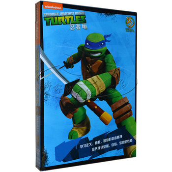 动画片 艺洲人 忍者龟6 1DVD 忍者神龟 早教幼