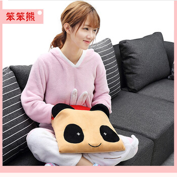 昕科电热垫 暖手抱枕 加热垫 发热垫 牛小呆 格格熊