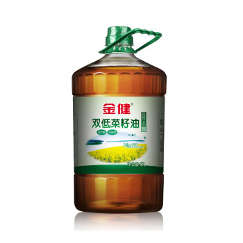 粮油调味 食用油 金健 金健双低菜籽油5l 非转基因食用油 物理压榨