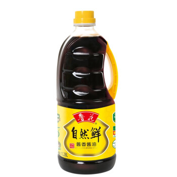 【京东超市】鲁花 自然鲜 酱香酱油 1.28L 瓶装