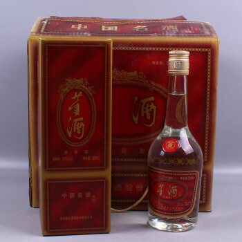 董酒(红标) 2001年 50度 500ml 1箱6瓶 【14】(白酒 老酒 收藏酒)