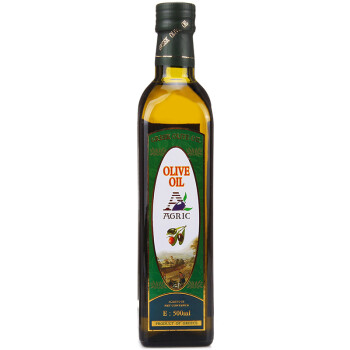 【京东超市】希腊 AGRIC阿格利司 橄榄油 500ml