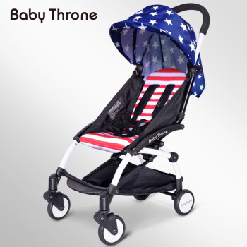 婴儿推车 轻便折叠婴儿车可坐可躺四轮避震儿