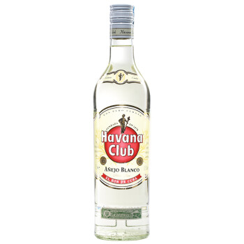 【京东超市】哈瓦那（Havana）洋酒 古巴哈瓦那俱乐部白朗姆酒 750ml