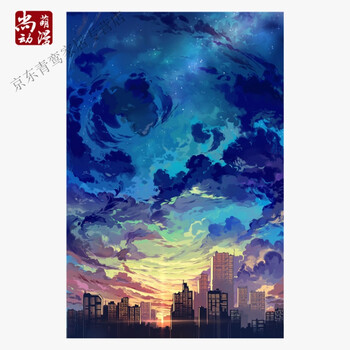 2018新款动漫森林风景海报照片小清新壁纸学生宿舍自粘墙纸防水防潮