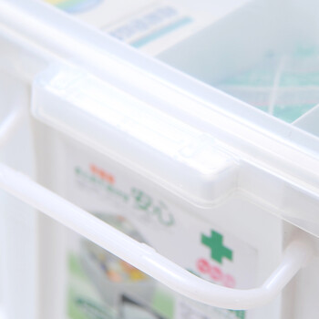 
                                                            FaSoLa急救箱 家庭医药箱家用 收纳箱出诊箱 大号  塑料整理箱 透明加大号                