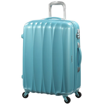 美旅箱包（AmericanTourister） 70R*11002 时尚靓丽ABS+PC万向轮拉杆箱 珊瑚蓝24英寸
